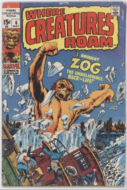 1970 - 1971 Marvel Where Creatures Roam #6 - Where Creatures Roam [Readable (GD‑FN)]