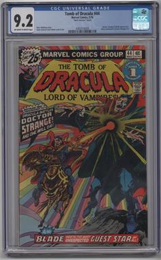1972-1979 Marvel The Tomb of Dracula Vol. 1 #44MJ - His Name Is Doctor Strange [CGC Comics 9.2]