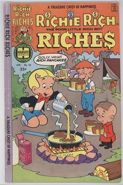 1972 - 1982 Harvey Richie Rich Riches #34 - Richie Rich Riches [Readable (GD‑FN)]