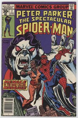 1976-1998, 2011 Marvel The Spectacular Spider-Man Vol. 1 #7 - Cry Mayhem..Cry Morbius! [COMC Comics Detailed Fine]