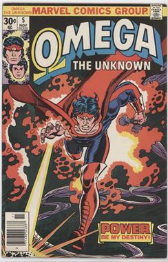 1976 - 1977 Marvel Omega The Unknown #5 - Through the Rat Hole -- Into the Cat's Lair! [Collectable (FN‑NM)]