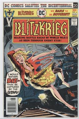 1976 DC Comics Blitzkrieg #4 - The Tourists [Readable (GD‑FN)]