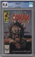 What if Conan the Barbarian were Stranded in the 20th Century? / [CGC Comi…