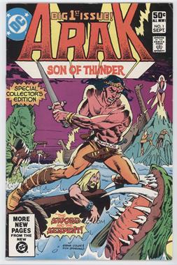 1981-1985 DC Comics Arak: Son of Thunder #1 - The Sword and the Serpent