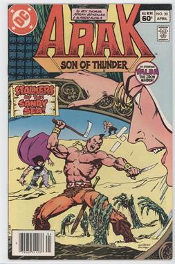 1981-1985 DC Comics Arak: Son of Thunder #20 - To Sail the Sandy Sea!