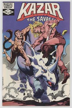 1981 - 1984 Marvel Ka-Zar The Savage #14 - Daliva Means Forever!