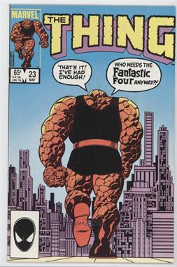 1983 - 1986 Marvel The Thing #23 - Rememberances