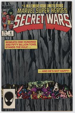 1984-1985 Marvel Marvel Super-Heroes Secret Wars #4 - Situation: Hopeless [Collectable (FN‑NM)]