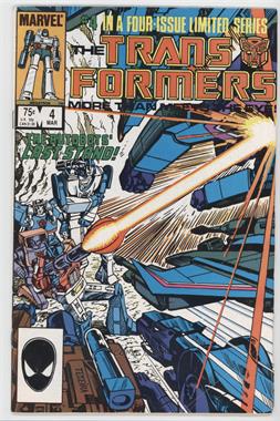 1984-1991 Marvel Transformers Vol. 1 #4 - The Last Stand [Readable (GD‑FN)]