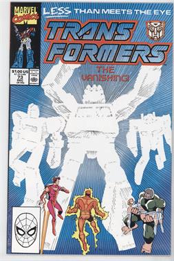 1984-1991 Marvel Transformers Vol. 1 #73 - Out of Time!