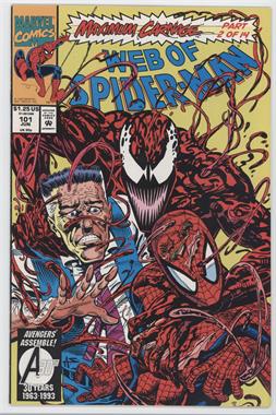 1985-1998; 2012 Marvel Web of Spider-Man Vol. 1 #101 - Maximum Carnage, Part 2: Darklight