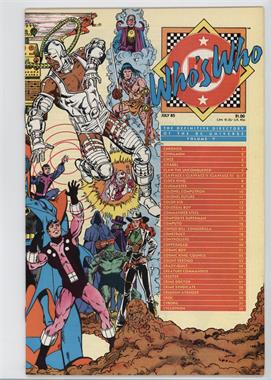 1985 - 1987 DC Comics Who's Who: Definitive Directory of The DC Universe #5 - Chronos to Cyclotron