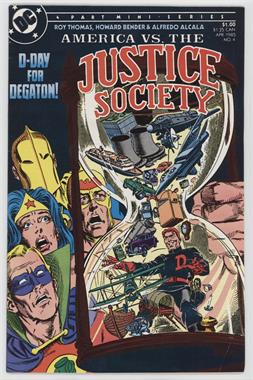 1985 DC Comics America vs. The Justice Society Mini #4 - D-Day for Degation