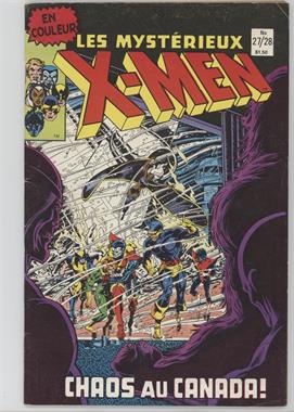 1985 Editions Heritage Pub Les Mystérieux X-Men #27/28 - Chaos au Canada!