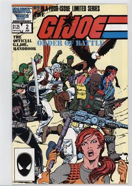 1986-1987 Marvel G.I. Joe: Order of Battle Mini #2 - The Official G.I. Joe Handbook Part 2