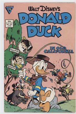 1986-1990, 1993-1998 Gladstone Donald Duck #254 - In Old California! [Readable (GD‑FN)]