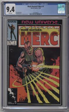 1986 - 1987 Marvel Mark Hazzard: Merc #1 - Bad for Business [CGC Comics 9.4]