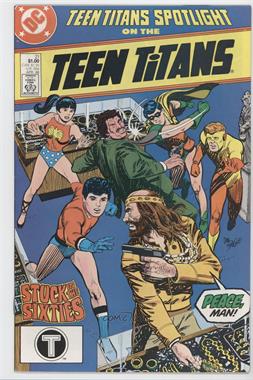 1986 - 1988 DC Comics Teen Titans Spotlight #21 - Stuck In The Sixties Or Woodstock Ain't Nuthin' But A Bird