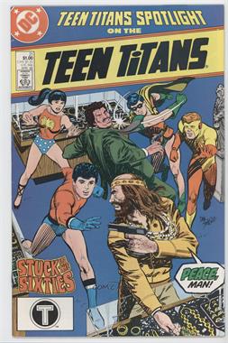 1986 - 1988 DC Comics Teen Titans Spotlight #21 - Stuck In The Sixties Or Woodstock Ain't Nuthin' But A Bird