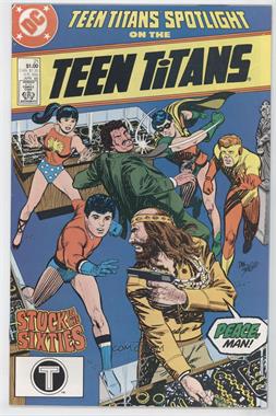1986 - 1988 DC Comics Teen Titans Spotlight #21 - Stuck In The Sixties Or Woodstock Ain't Nuthin' But A Bird