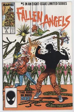 1987 Marvel Fallen Angels #5 - Lost And Found