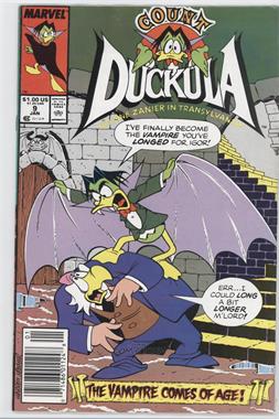 1988 - 1991 Marvel Count Duckula #9 - Blood Type Casting