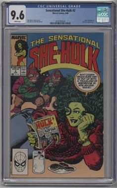 1989-1994 Marvel The Sensational She-Hulk #2 - Attack Of The Terrible Toad Men (or Froggy Came Cavortin') [CGC Comics 9.6]