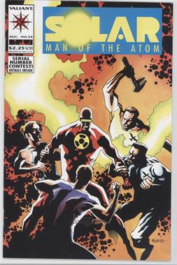 1991 - 1996 Valiant Solar, Man of The Atom #24 - Half A Man