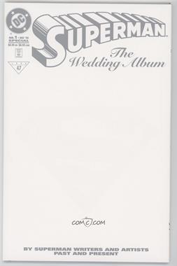 1996 DC Comics Superman: The Wedding Album One-Shot #1 - The Wedding Album [Collectable (FN‑NM)]