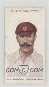 1908 Wills Cricketers - Tobacco [Base] - Small S #31 - George Thompson