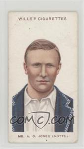 1908 Wills Cricketers - Tobacco [Base] - Small S #39 - A.O. Jones