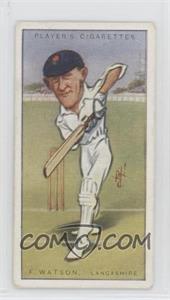 1926 Player's Cricketers Caricatures by "RIP" - Tobacco [Base] #49 - Frank Watson