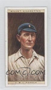 1928 Wills Cricketers - [Base] #34 - C.W.L. Parker