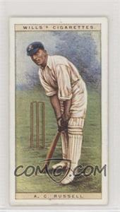 1928 Wills Cricketers - [Base] #37 - A.C. Russell