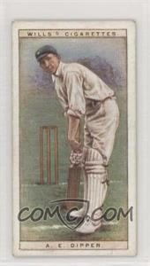 1928 Wills Cricketers - [Base] #7 - A.E. Dipper