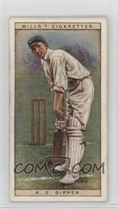 1928 Wills Cricketers - [Base] #7 - A.E. Dipper