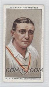 1934 Player's Cricketers - Tobacco [Base] #11 - Walter Hammond