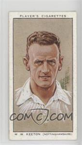 1934 Player's Cricketers - Tobacco [Base] #16 - Walter Keeton