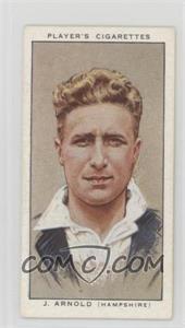 1934 Player's Cricketers - Tobacco [Base] #2 - John Arnold