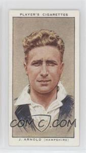 1934 Player's Cricketers - Tobacco [Base] #2 - John Arnold