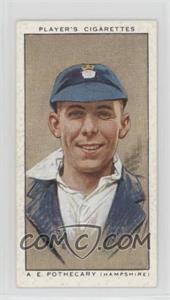 1934 Player's Cricketers - Tobacco [Base] #23 - A.E. Pothecary