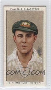 1934 Player's Cricketers - Tobacco [Base] #37 - Ernest Bromley