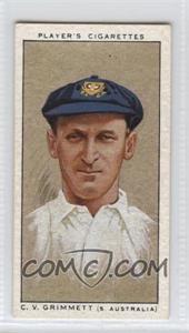 1934 Player's Cricketers - Tobacco [Base] #43 - C.V. Grimmett