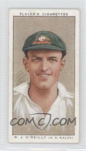 1934 Player's Cricketers - Tobacco [Base] #47 - W.J. O'Reilly