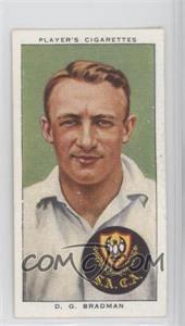 1938 John Player & Sons Cricketers - Tobacco [Base] #38 - Don Bradman