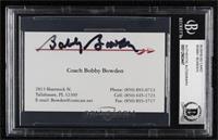 Bobby Bowden [BAS BGS Authentic]