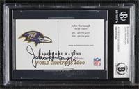 John Harbaugh [BAS BGS Authentic]