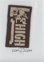 Lehigh (White on Brown Felt)