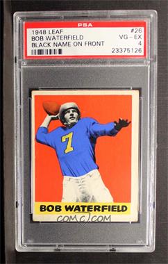 1948 Leaf - [Base] #26 - Bob Waterfield [PSA 4 VG‑EX]