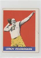 Leroy Zimmerman (Gray Jersey Number) [Good to VG‑EX]